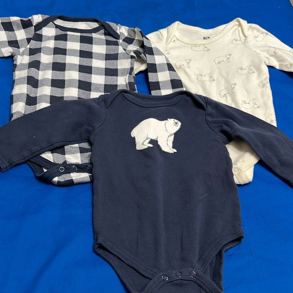HB onesies.